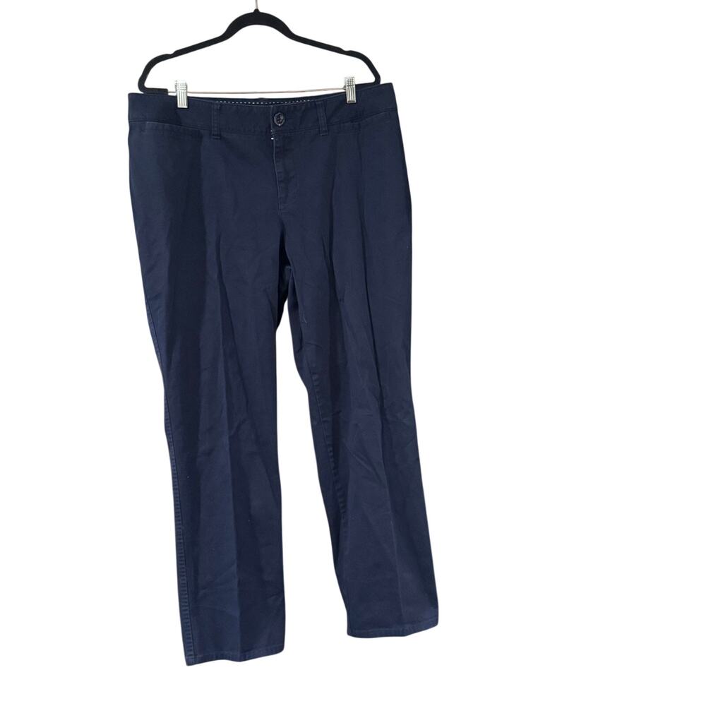 Lane Bryant Women’s Navy Blue Straight Leg Pant Plus Size 20